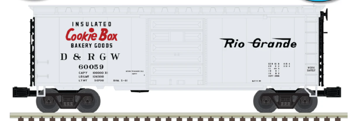 Atlas O 3001854 - Premier - 40' PS-1 Box Car "Denver & Rio Grande" - Image 4