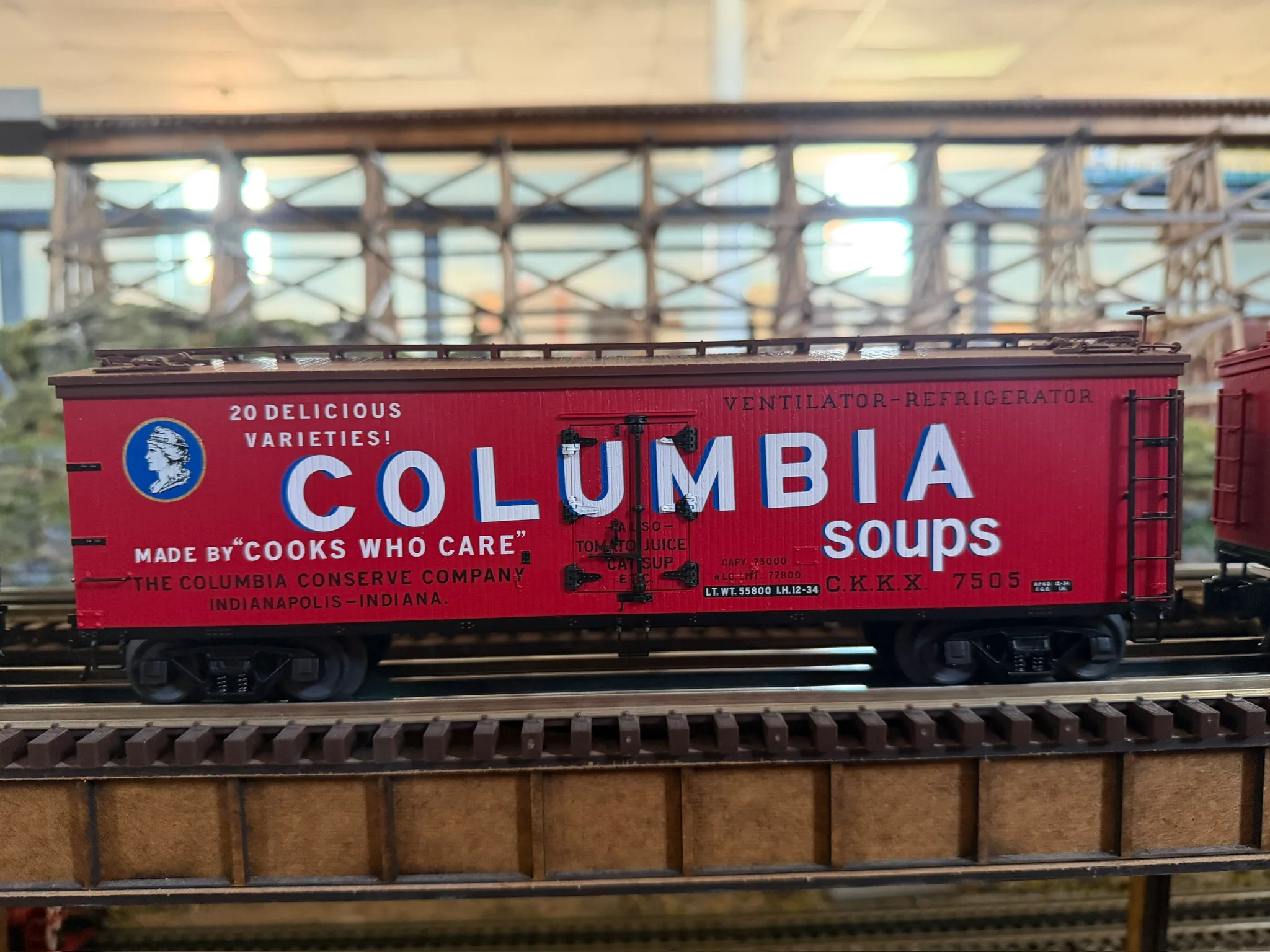 Atlas O 3002649S - Master - 40' Wood Reefer "Columbia Soup" - Custom Run for MrMuffin'sTrains - Image 2