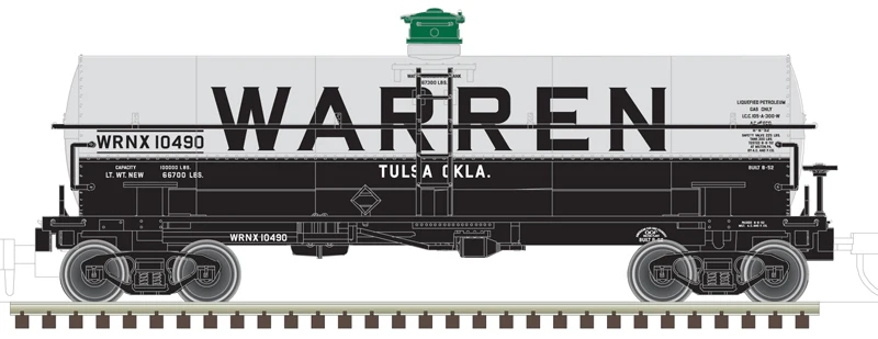 Atlas O 3005502 - 11,000 Gallon Tank Car "Warren" - 1/21 announcement - Image 4