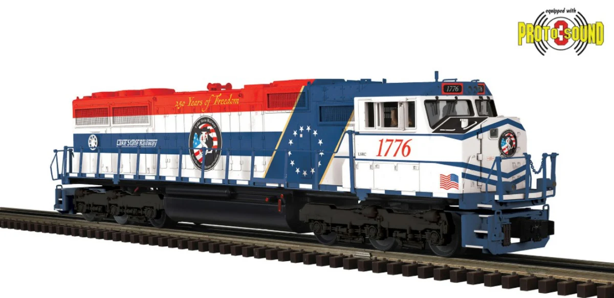 Atlas O 30138747 - Premier - SD70M Locomotive "Lake State Railway" (U.S.A 250th Anniversary) 2-Rail