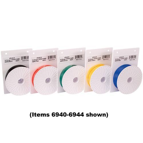 Atlas O 6943 - 16 Gauge Heavy Duty Wire 100' (Yellow)