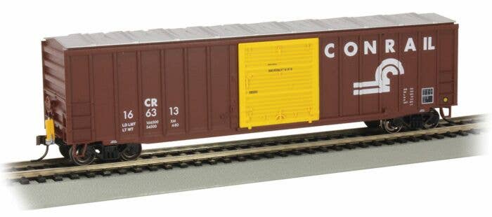 Bachmann HO 14907 - ACF 50'6" Outside-Braced Boxcar "Conrail" #166313 w/ Flashing End-Of-Train Device - Image 2
