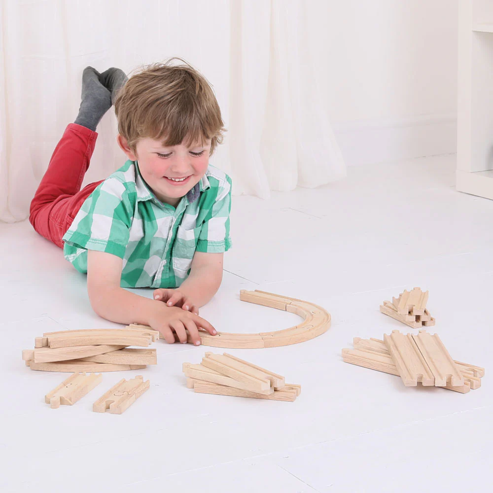 BigJigs BJT057 - Curves & Straights Expansion Pack - Image 3