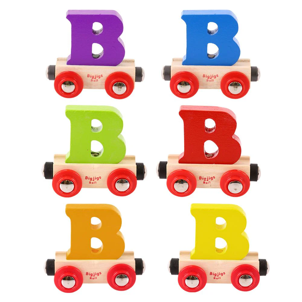 BigJigs BR102 - Rail Name Letter B (Colors Vary)