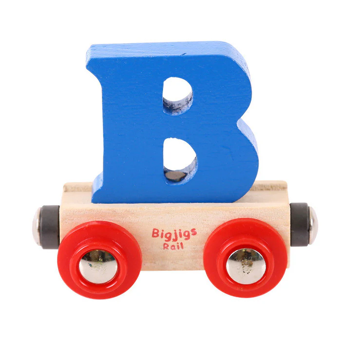 BigJigs BR102 - Rail Name Letter B (Colors Vary) - Image 5