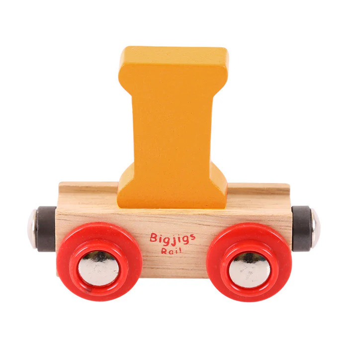 BigJigs BR109 - Rail Name Letter I (Colors Vary) - Image 7