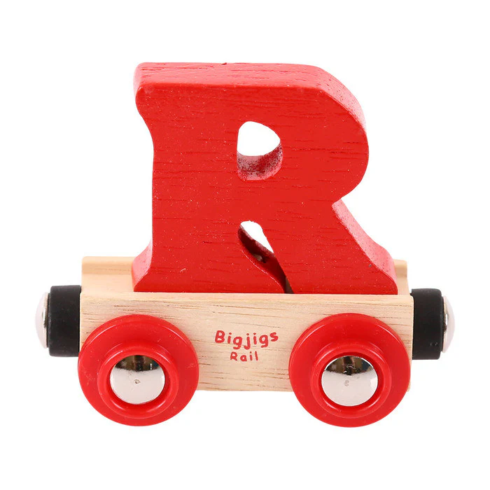 BigJigs BR118 - Rail Name Letter R (Colors Vary) - Image 2