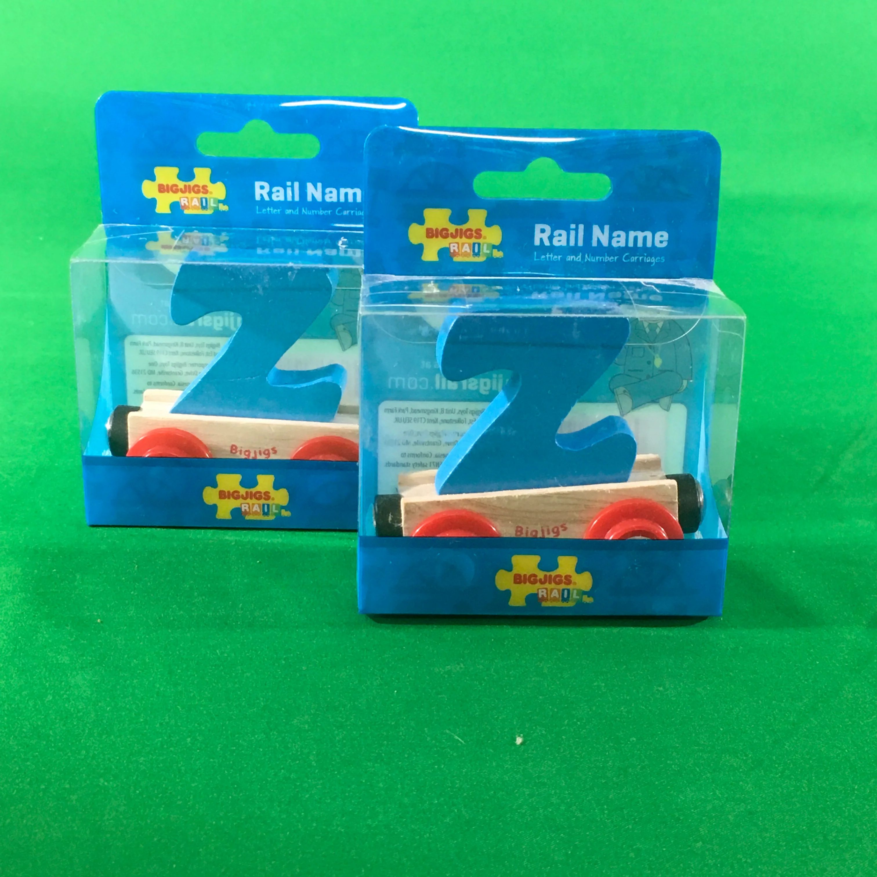 BigJigs BR126 - Rail Name Letter Z (Colors Vary) - Image 10