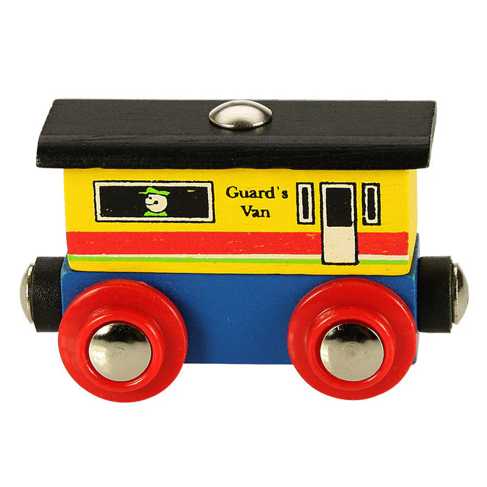 BigJigs BR128 - Rail Name Guards Van - Image 4