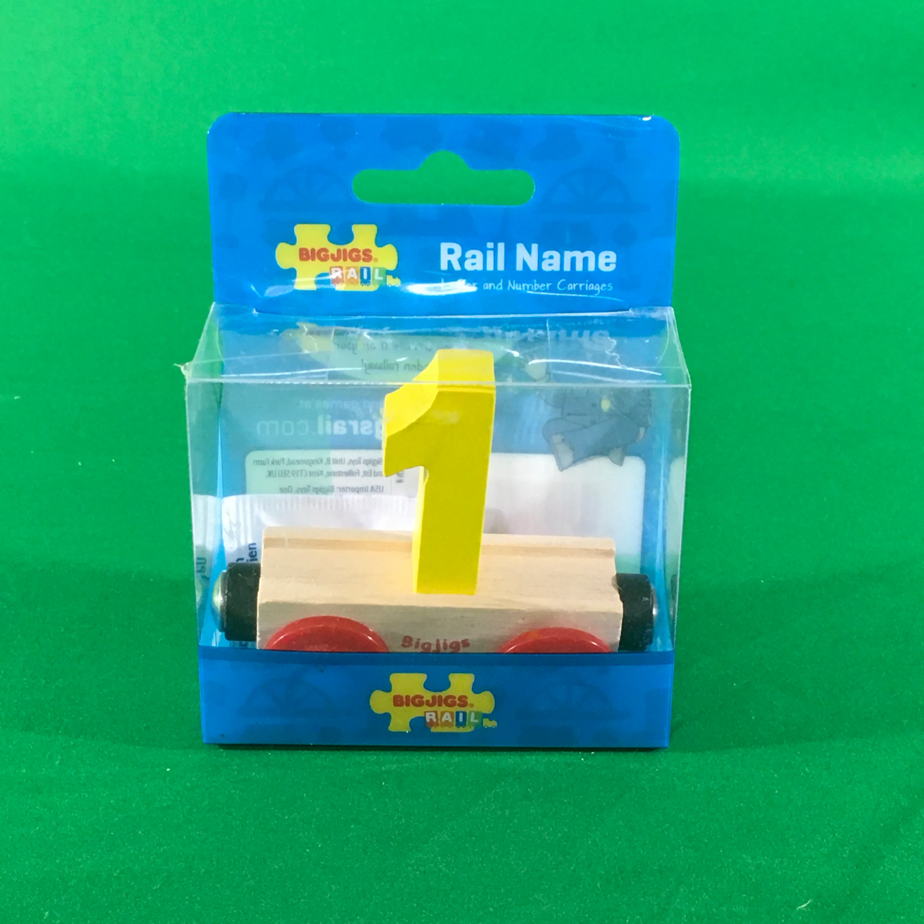 BigJigs BR131 - Rail Name No.1 (Colors Vary) - Image 9