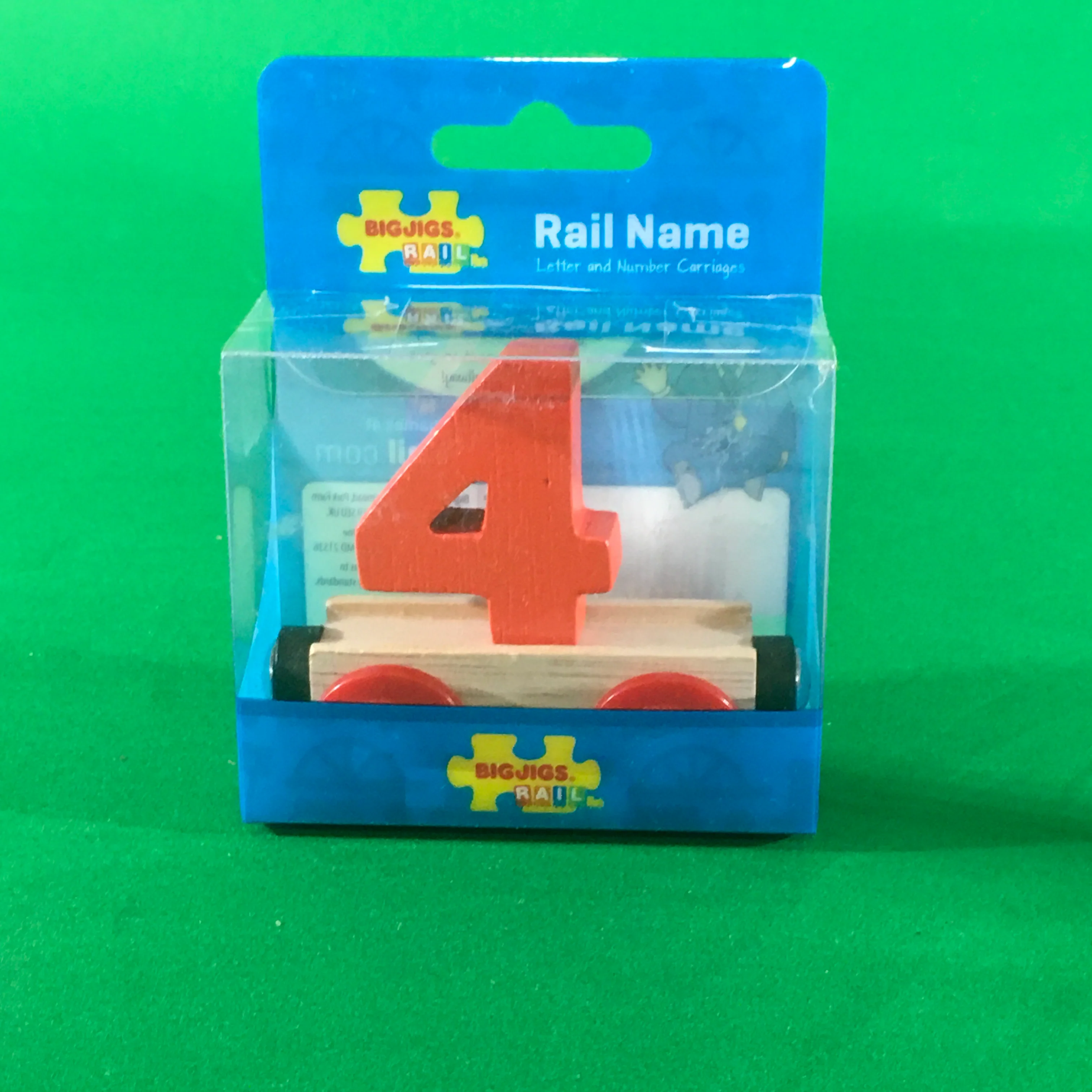BigJigs BR134 - Rail Name No.4 (Colors Vary) - Image 8
