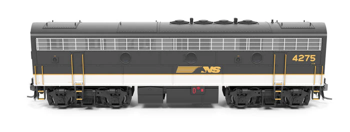 Broadway Limited Imports HO 9700 - EMD F7A/B Diesel Locomotive Set "Norfolk Southern" #4270, 4275 (Tuxedo, black, white, gold) w/DCC/Paragon4Sound - Image 2