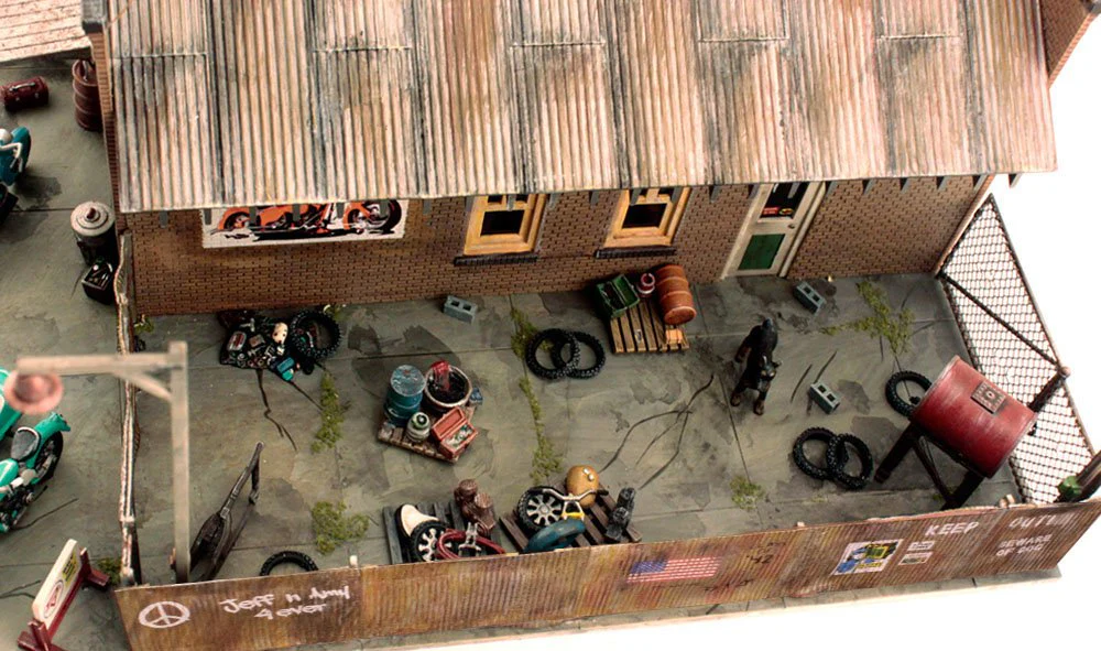 Woodland Scenics BR5846 - Deuce's Bike Shop - Image 11
