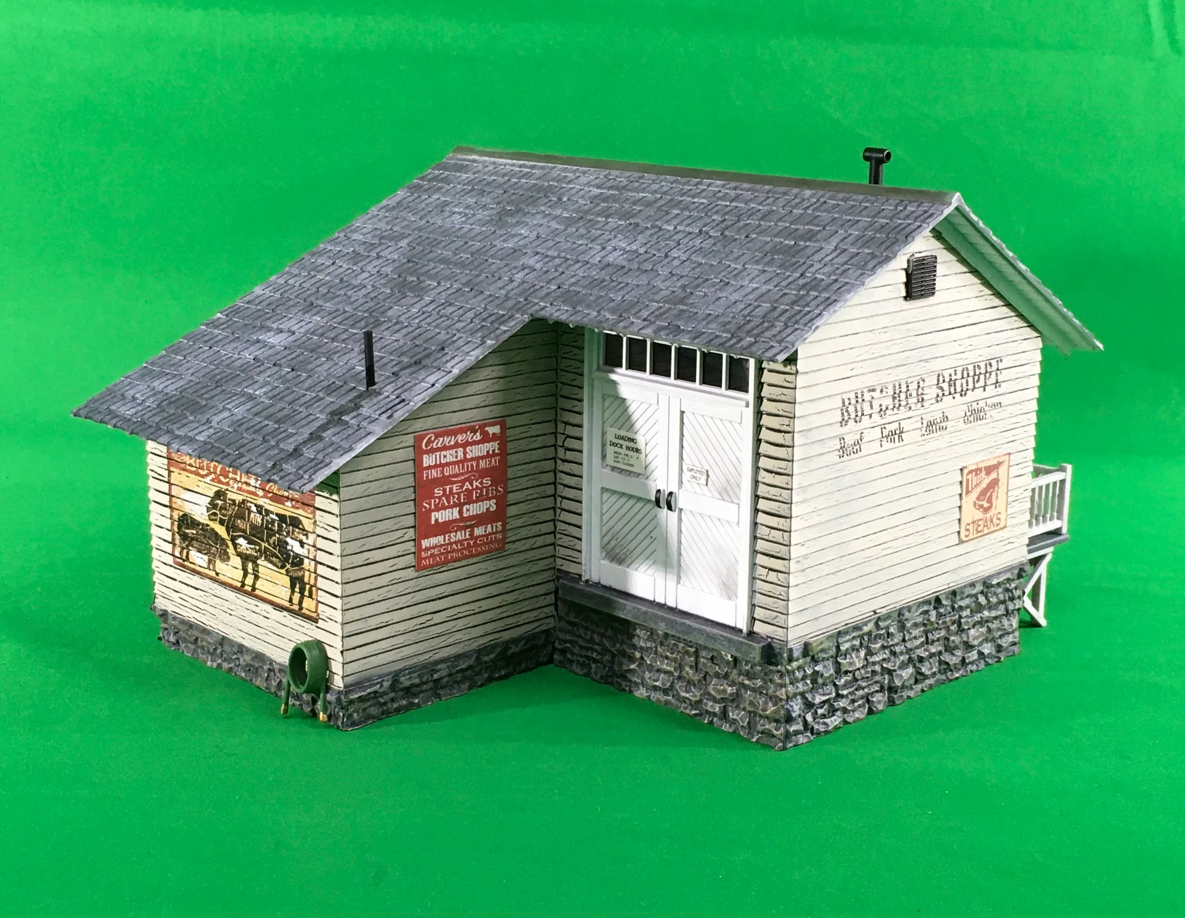 Woodland Scenics BR5872 - Carver's Butcher Shoppe - Image 5