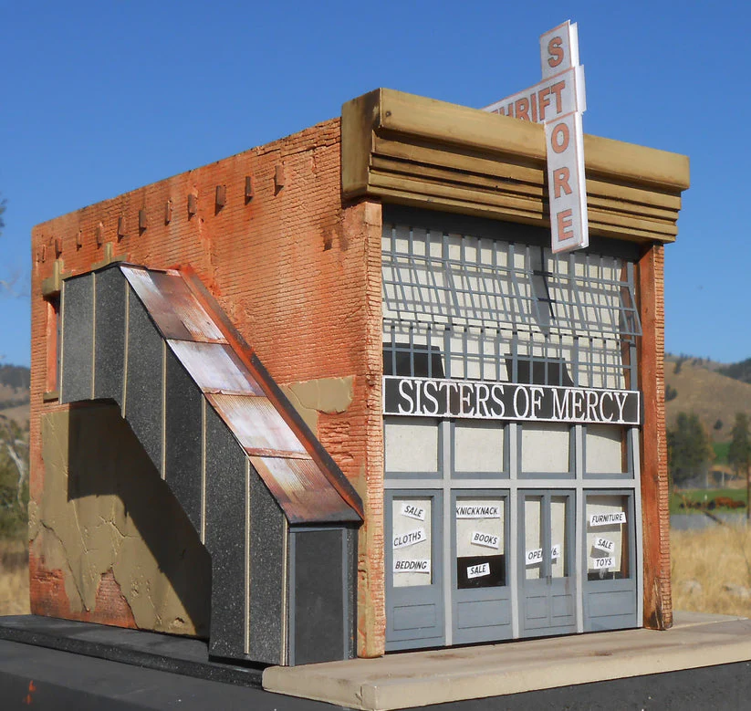 Downtown Deco O 51 - Sisters of Mercy Thrift Store Building (Kit)