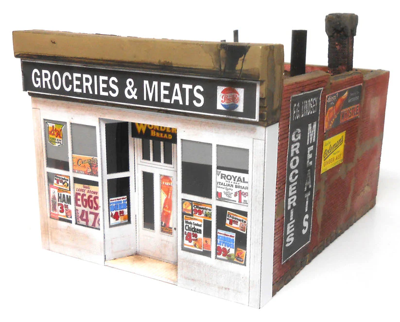 Downtown Deco O 58 - Lindsey's Grocery Building (Kit)