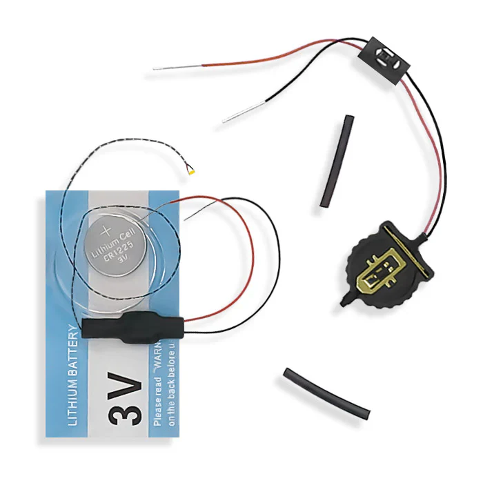 Evan Designs 266-3VNFRED - End-of-Train Device Kit Red Nano LED Light