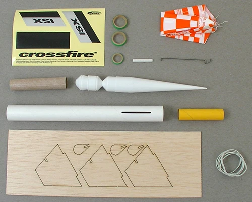 Estes 7220 - Intermediate - Crossfire ISX Rocket Kit - Image 5