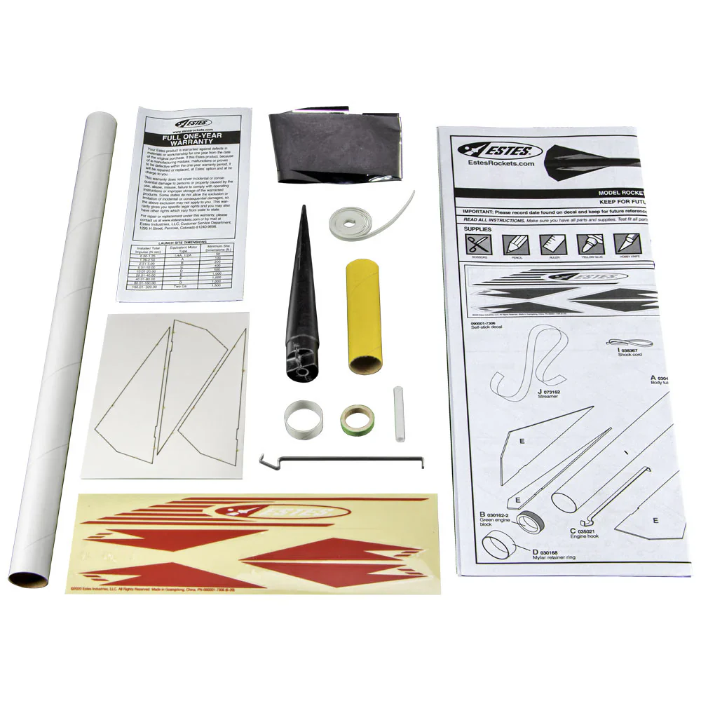 Estes 7306 - Intermediate - Xtreme Rocket Kit - Image 4