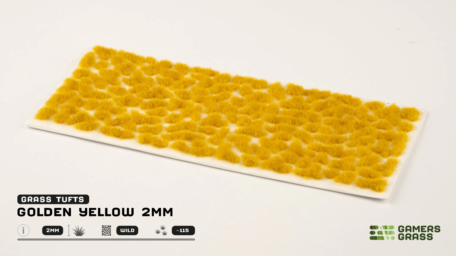 Gamers Grass GG2-GY - Golden Yellow 2mm - Image 2