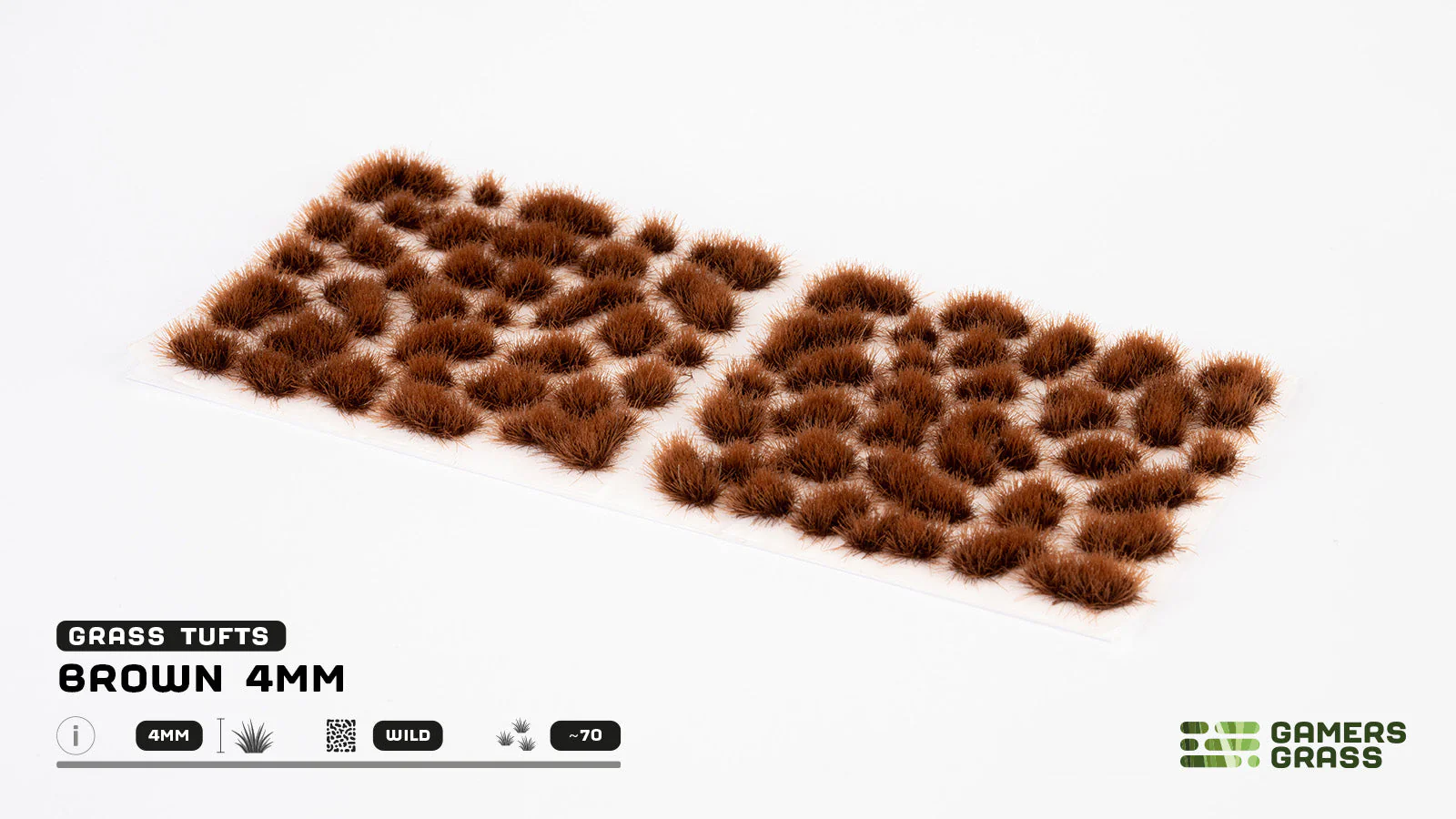 Gamers Grass GG4-B - Brown 4mm - Image 2