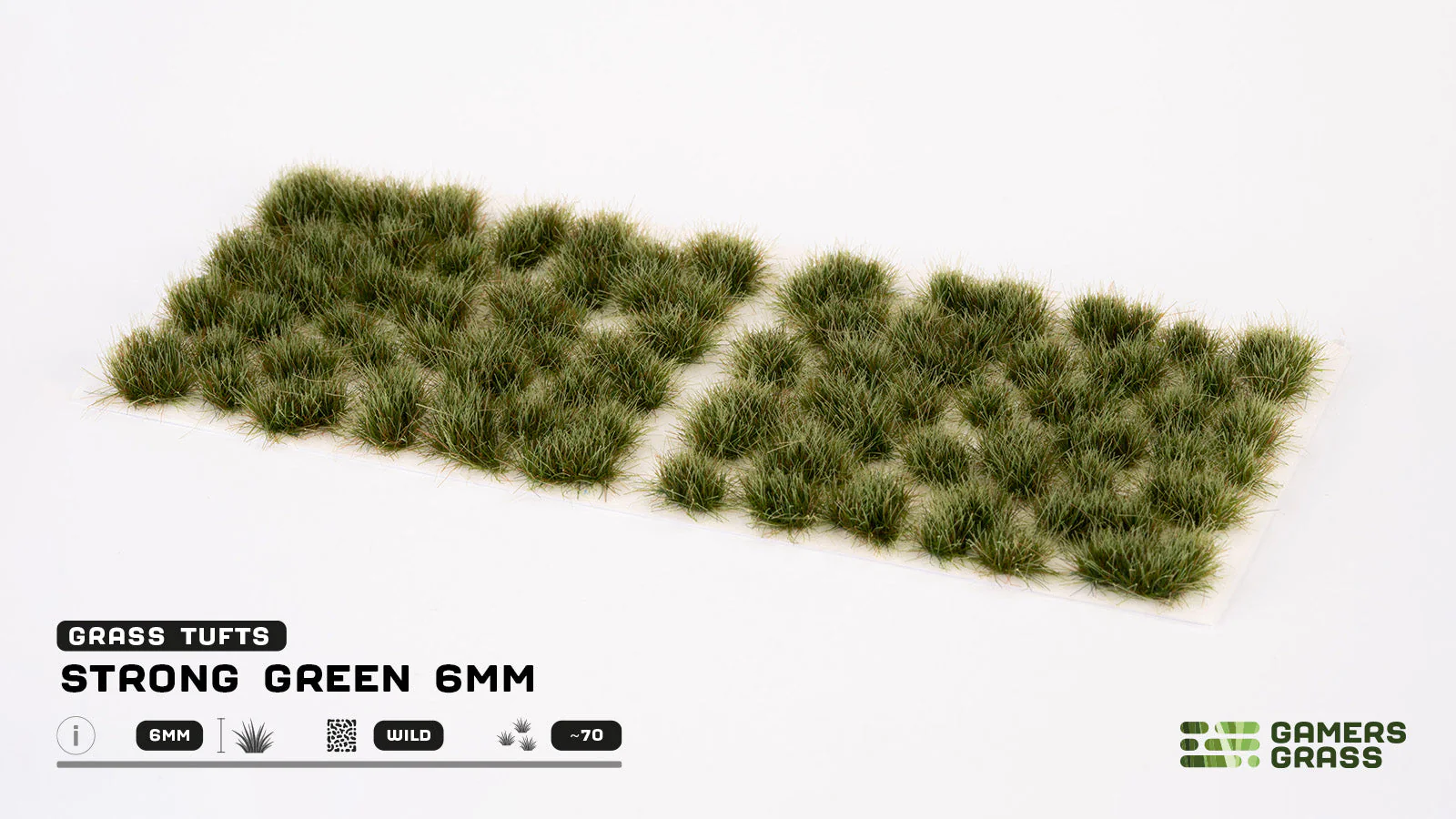 Gamers Grass GG6-SG - Strong Green 6mm - Image 2