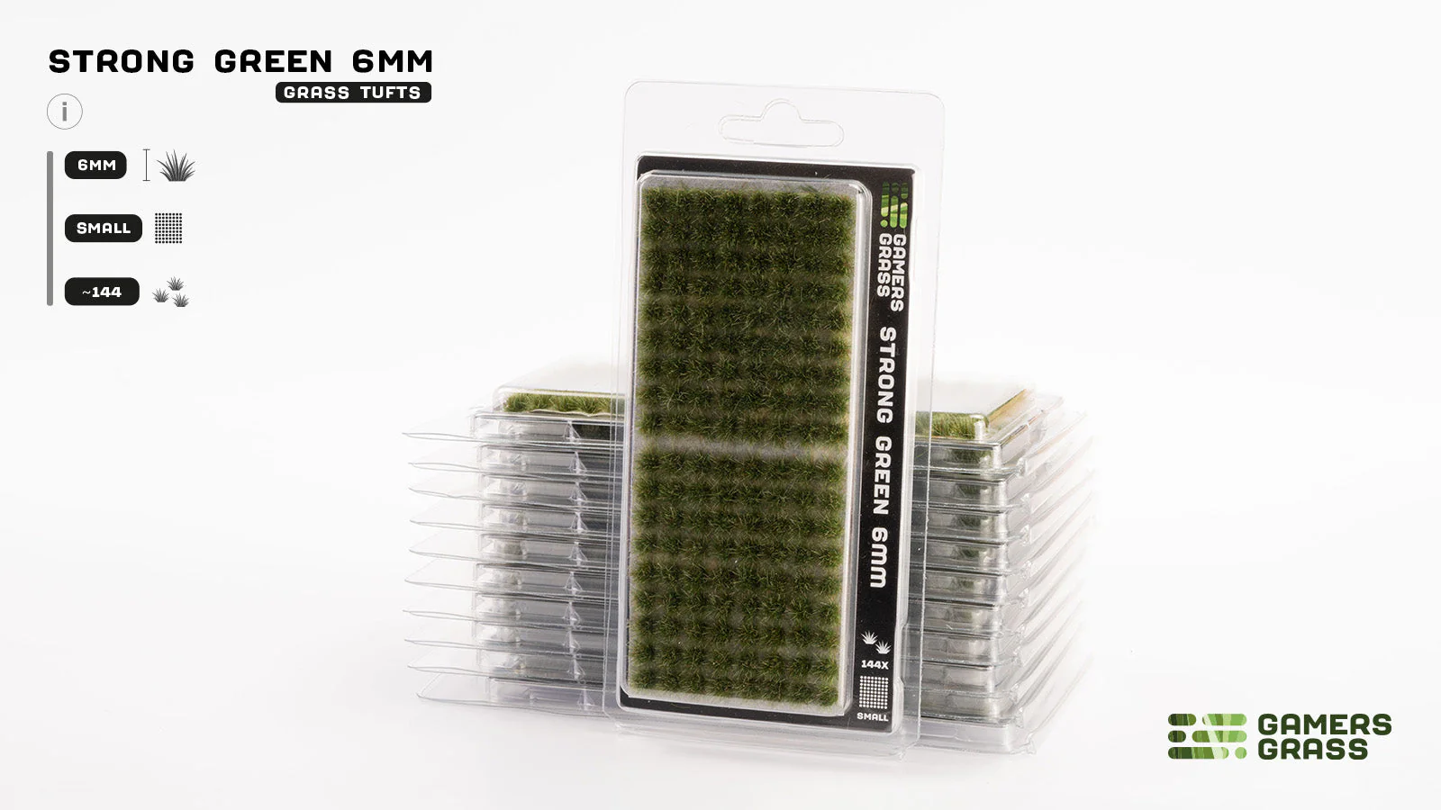 Gamers Grass GG6-SG - Strong Green 6mm - Image 5