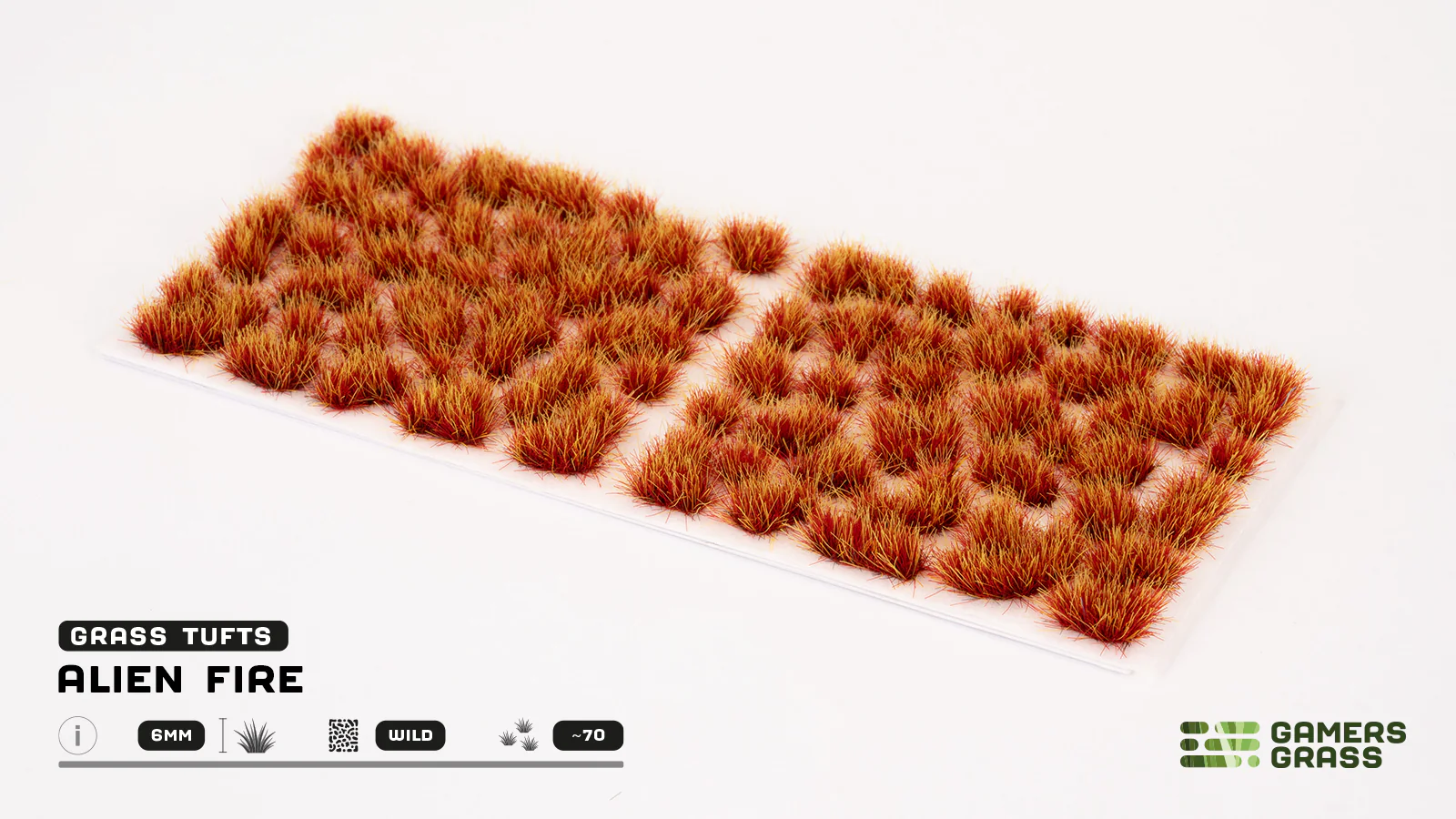 Gamers Grass GGA-FT - Alien Fire Tuft 6mm - Image 2