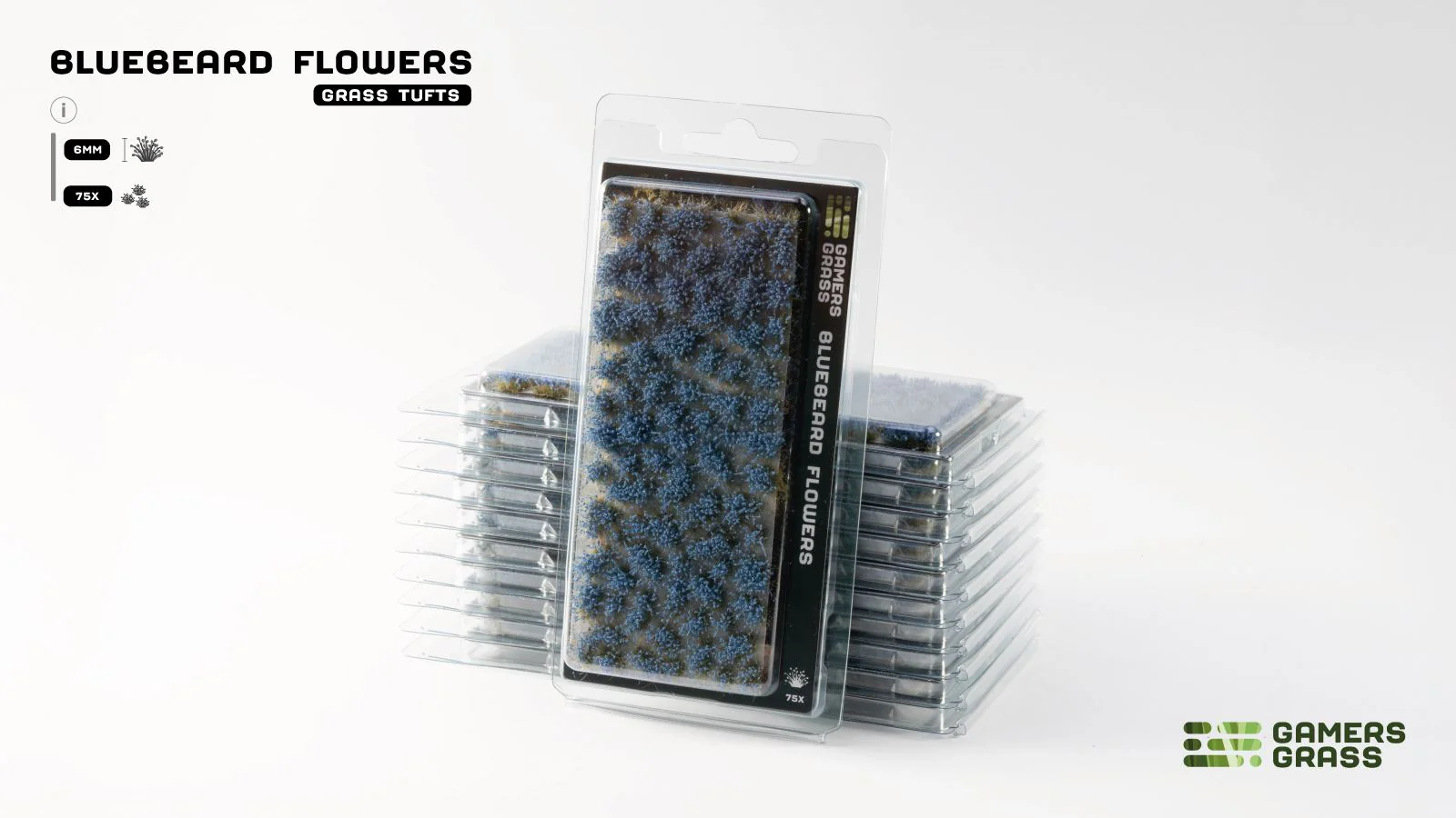 Gamers Grass GGFS-BLU - Bluebeard Flowers - Image 2