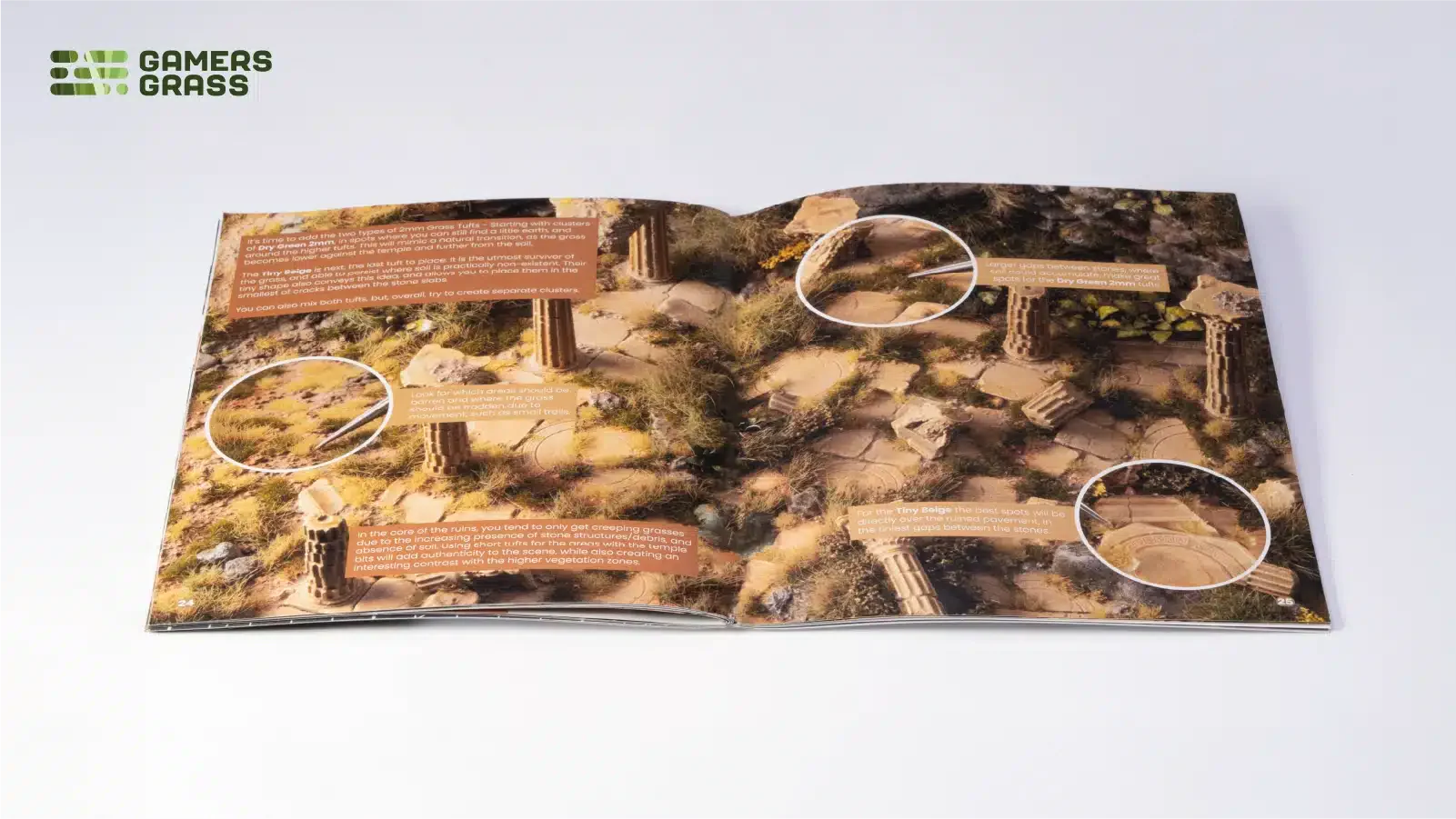 Gamers Grass GGSB-MTBB - Mediterranean Temple Basing Box - Image 6