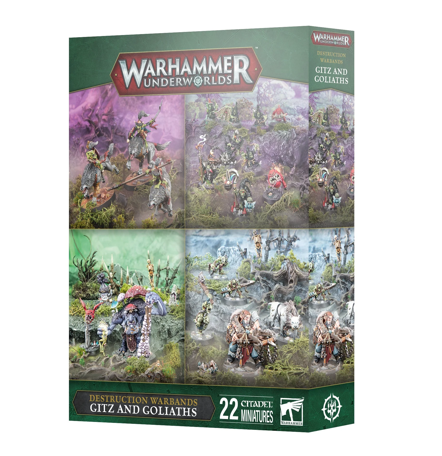 Games Workshop 109-43 - Warhammer Underworlds - Destruction Warbands: Gitz and Goliaths