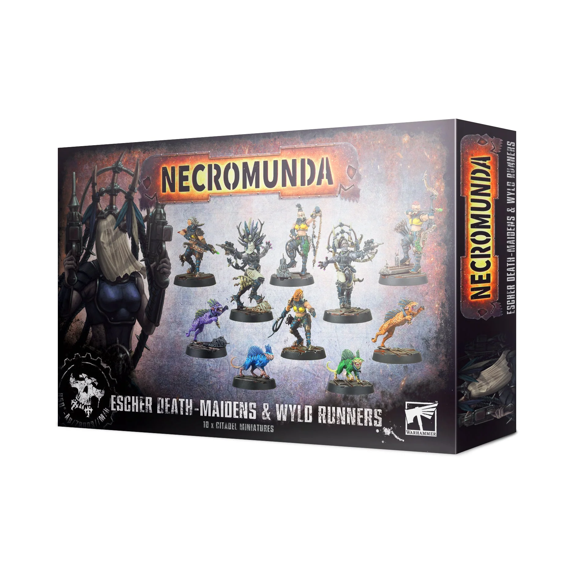 Games Workshop 300-66 - Necromunda - Escher Death Maidens & Wyld Runners