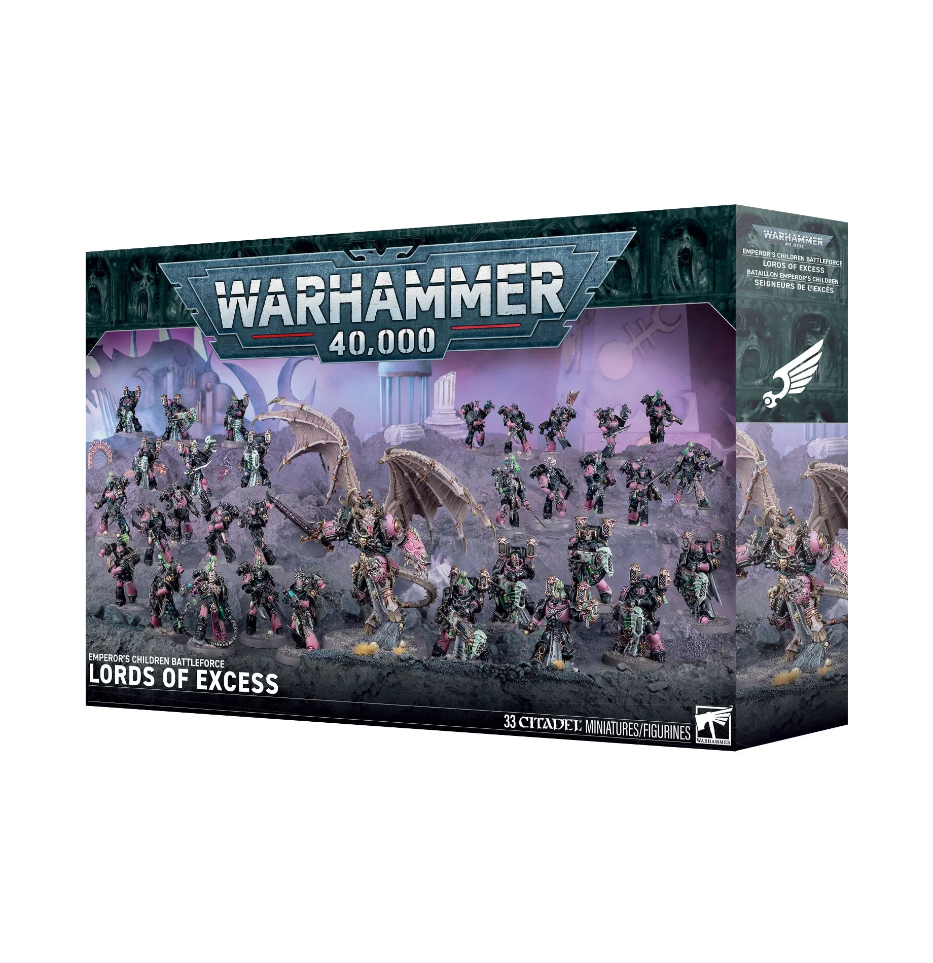 Games Workshop 37-12 - Warhammer 40,000 - Emperor's Children: Lords of Excess Battleforce