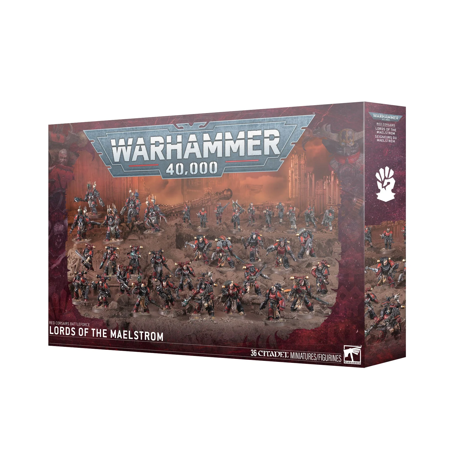 Games Workshop 43-108 - Warhammer 40,000 - Chaos Space Marines: Red Corsairs: Lords of the Maelstrom Battleforce