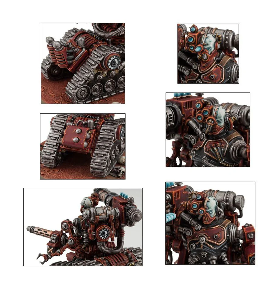 Games Workshop 59-14 - Warhammer 40,000 - Adeptus Mechanicus: Kataphron Battle Servitors - Image 5