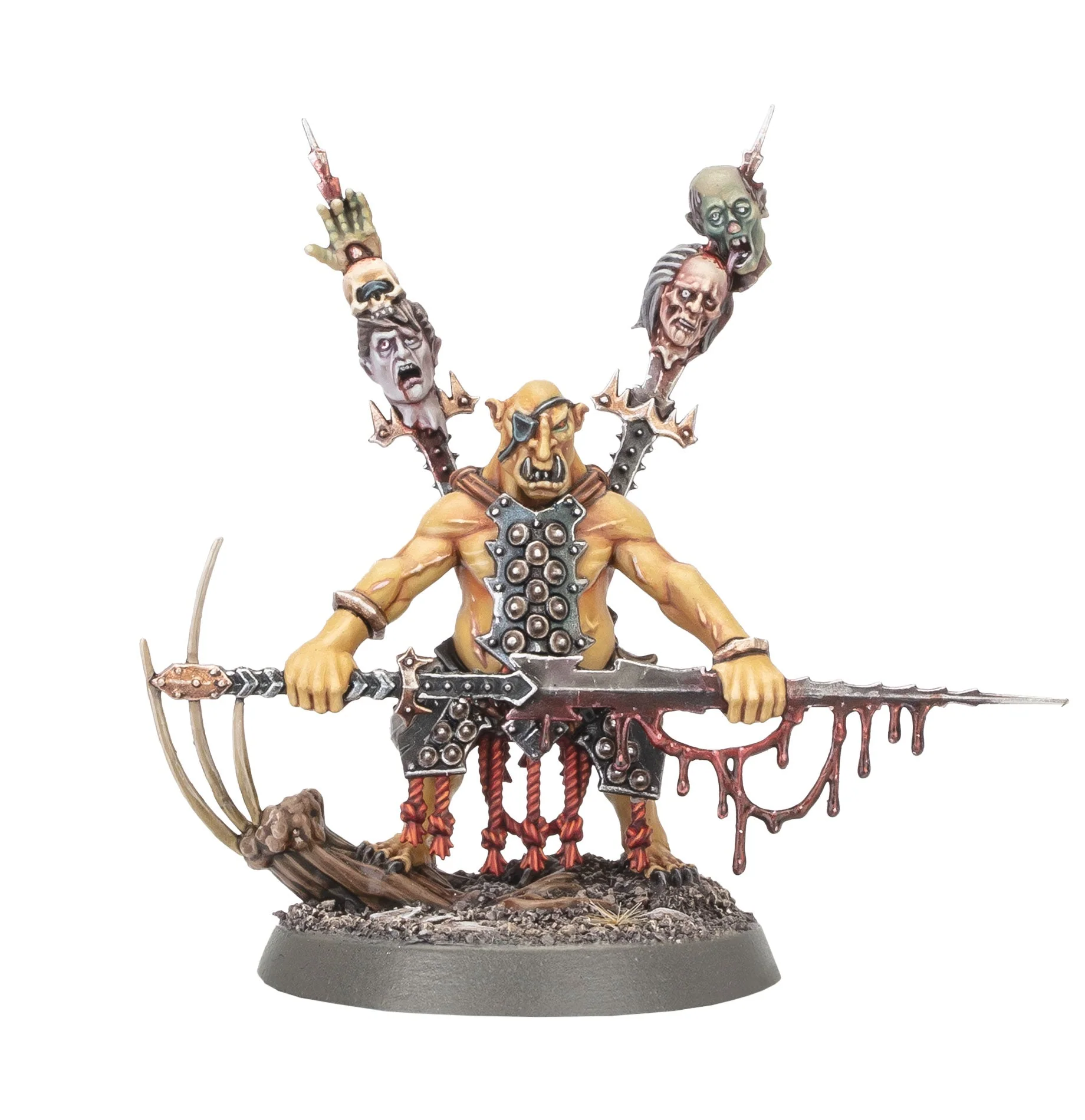 Games Workshop 89-95 - Age of Sigmar - Orruk Warclans: Hobgrot Slittaboss - Image 2