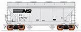InterMountain HO 46529 - ACF 2-Bay Covered Hopper "Norfolk Southern"