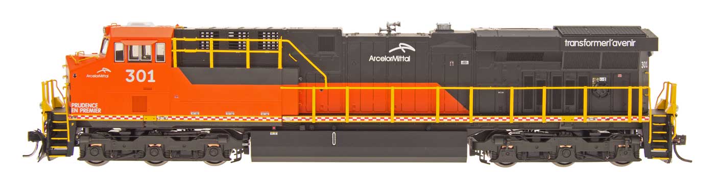 InterMountain HO 49733-12 - DCC - GE ES44AC Gevo Diesel Locomotive "Arcelor Mittal" #302 - Image 2