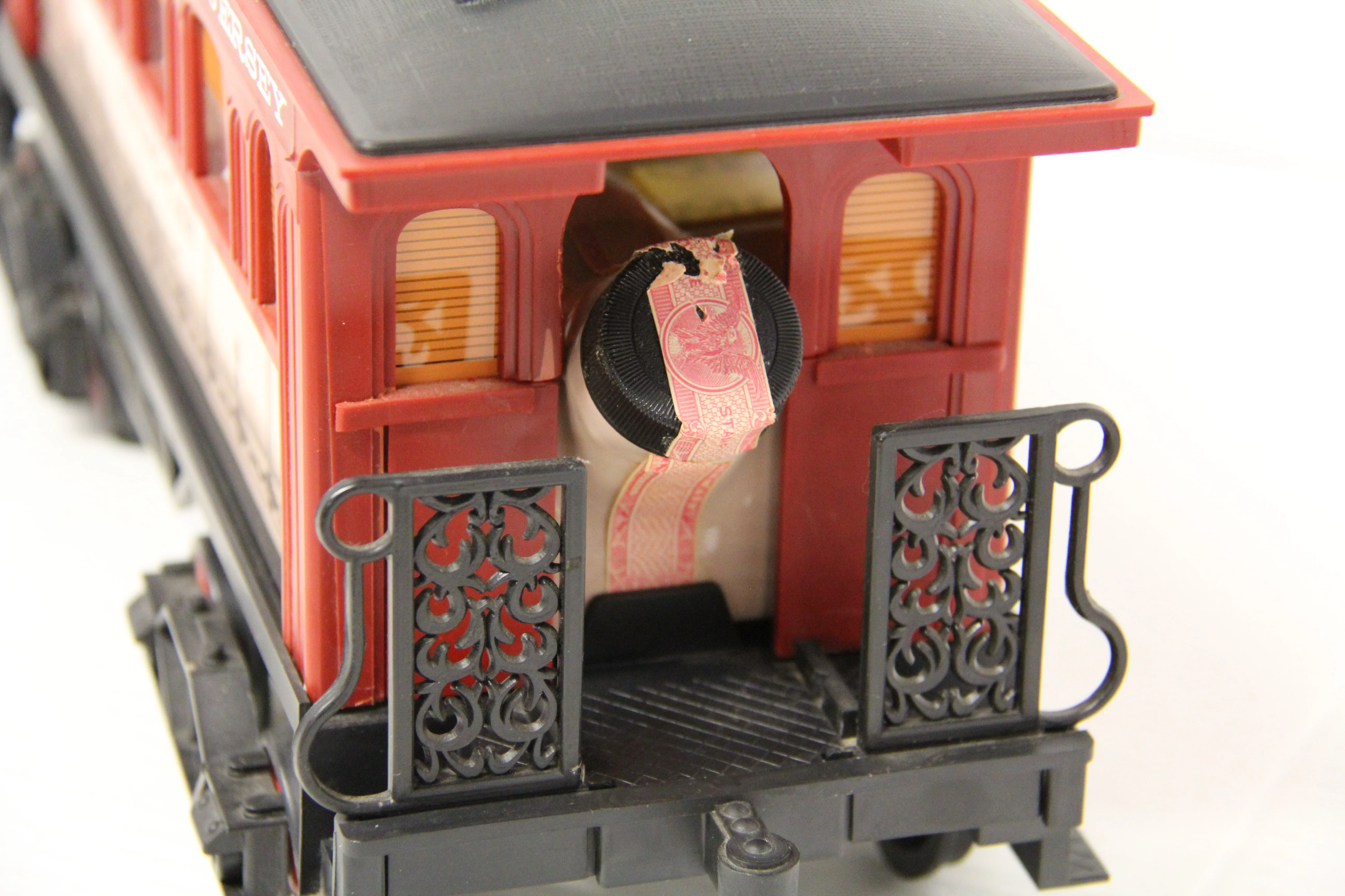 JIM BEAM Central Railroad of New Jersey Dining Car Decanter-Second hand-M7231 - Image 7
