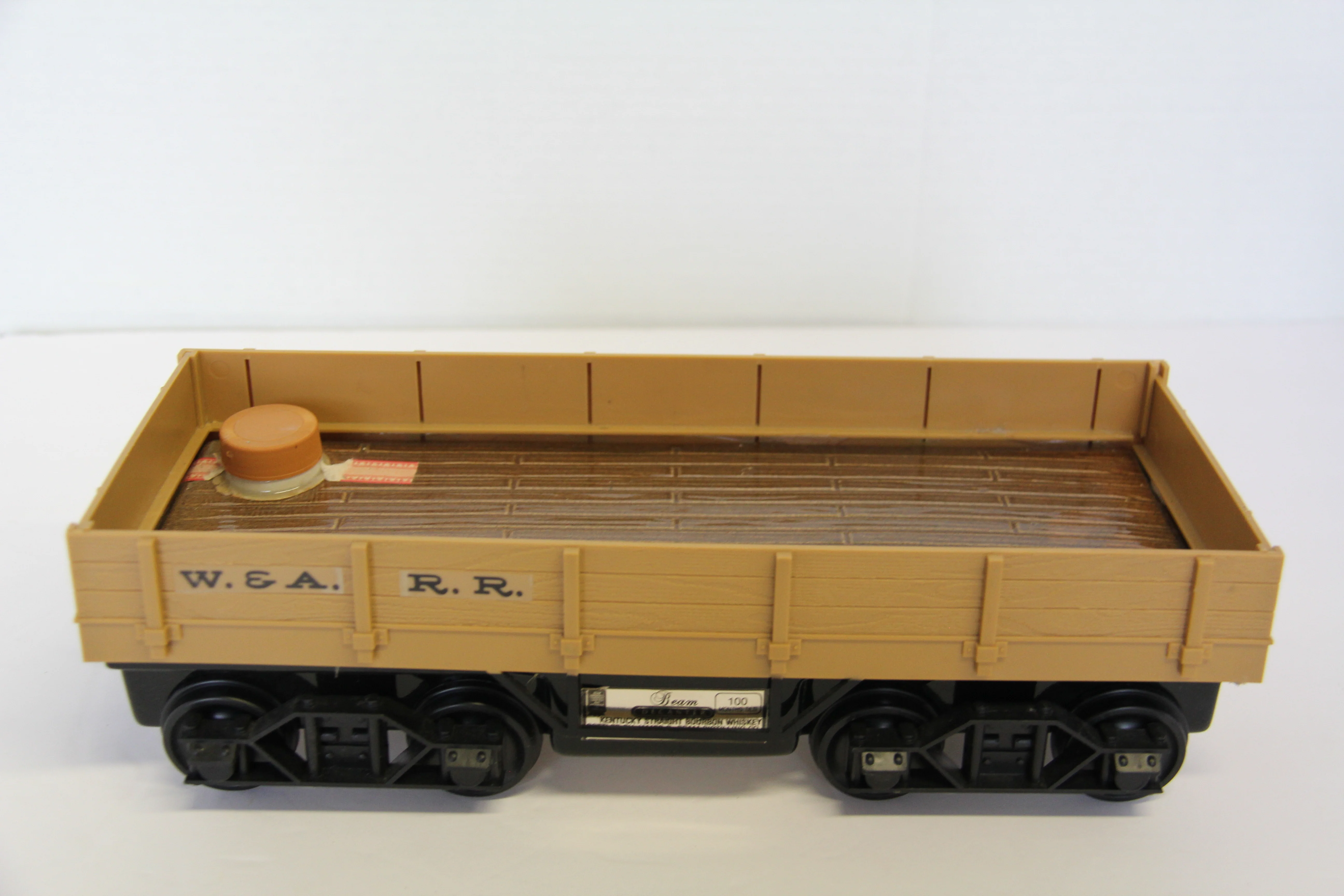 JIM BEAM Western & Atlantic RR Flat Car Decanter-Second hand-M7235