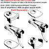 Kadee HO 148 - Whisker Coupler, 9/32 Center (2 Pair) - Image 2
