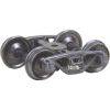 Kadee HO 504 - A.S.F. A-3 Ride Control 50 Ton Trucks with 33" Smooth Back Wheels - Metal Fully Sprung