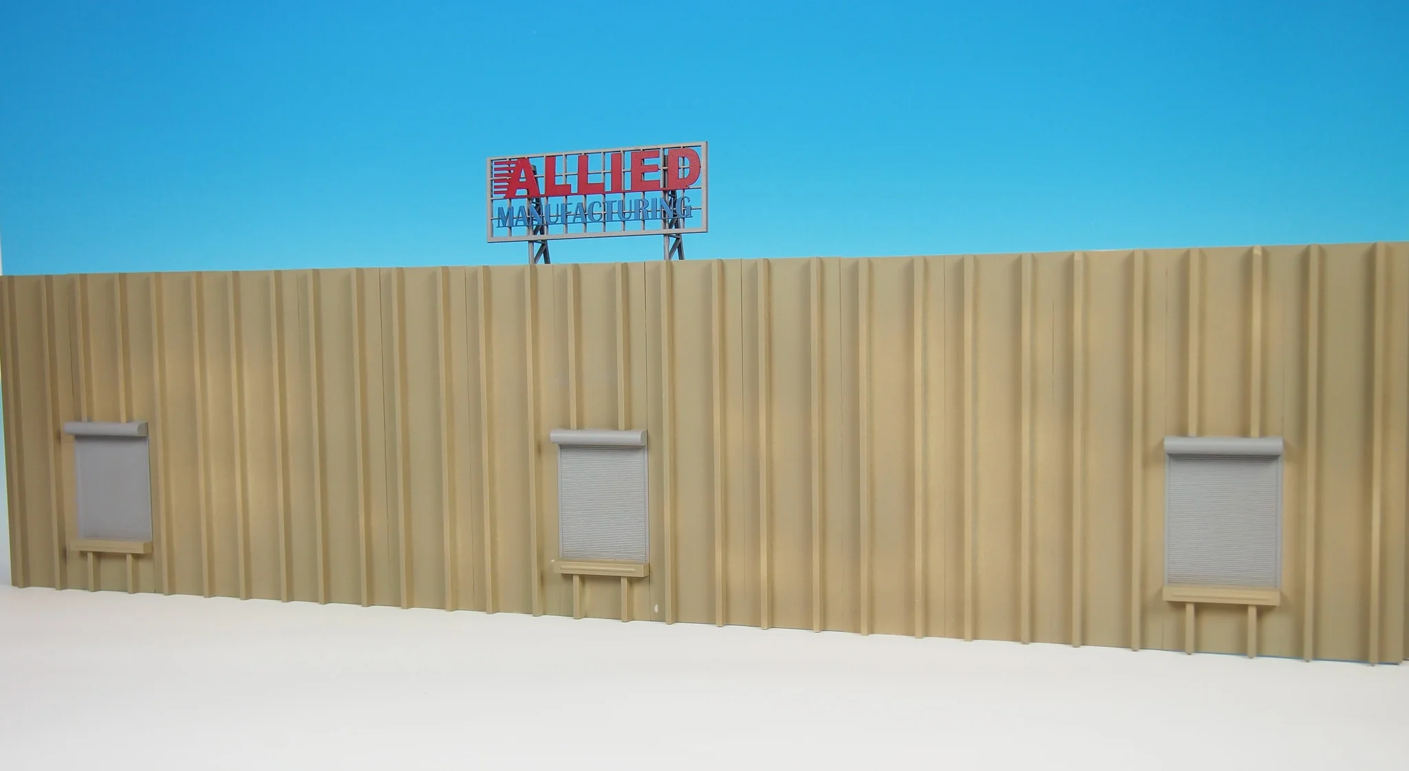 Korber Models #TT2222 - O Scale - Allied Manufacturing Background Building Kit - Image 2