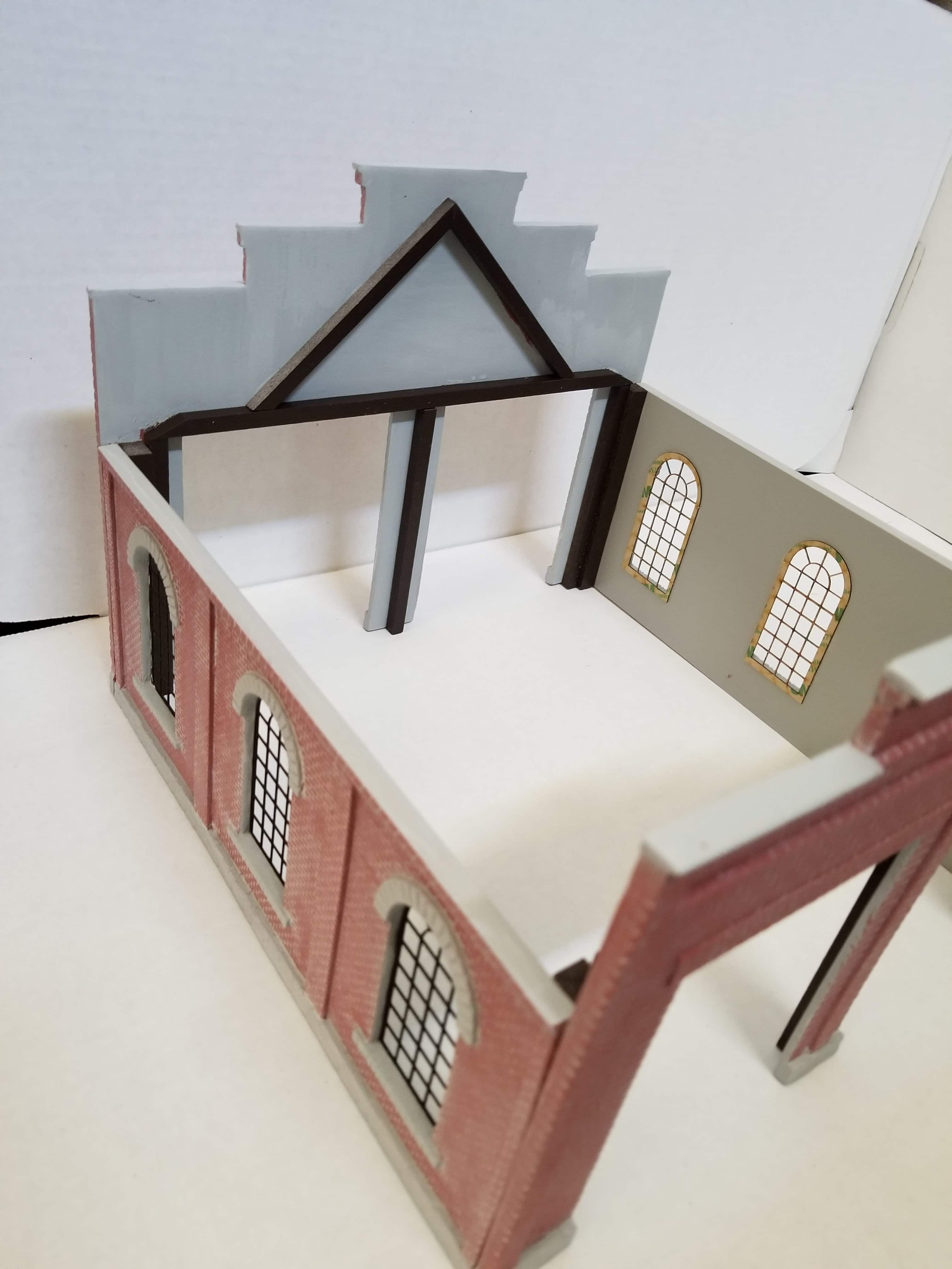 Korber Models #203 - O Scale - Trolley Shed Kit - Image 4