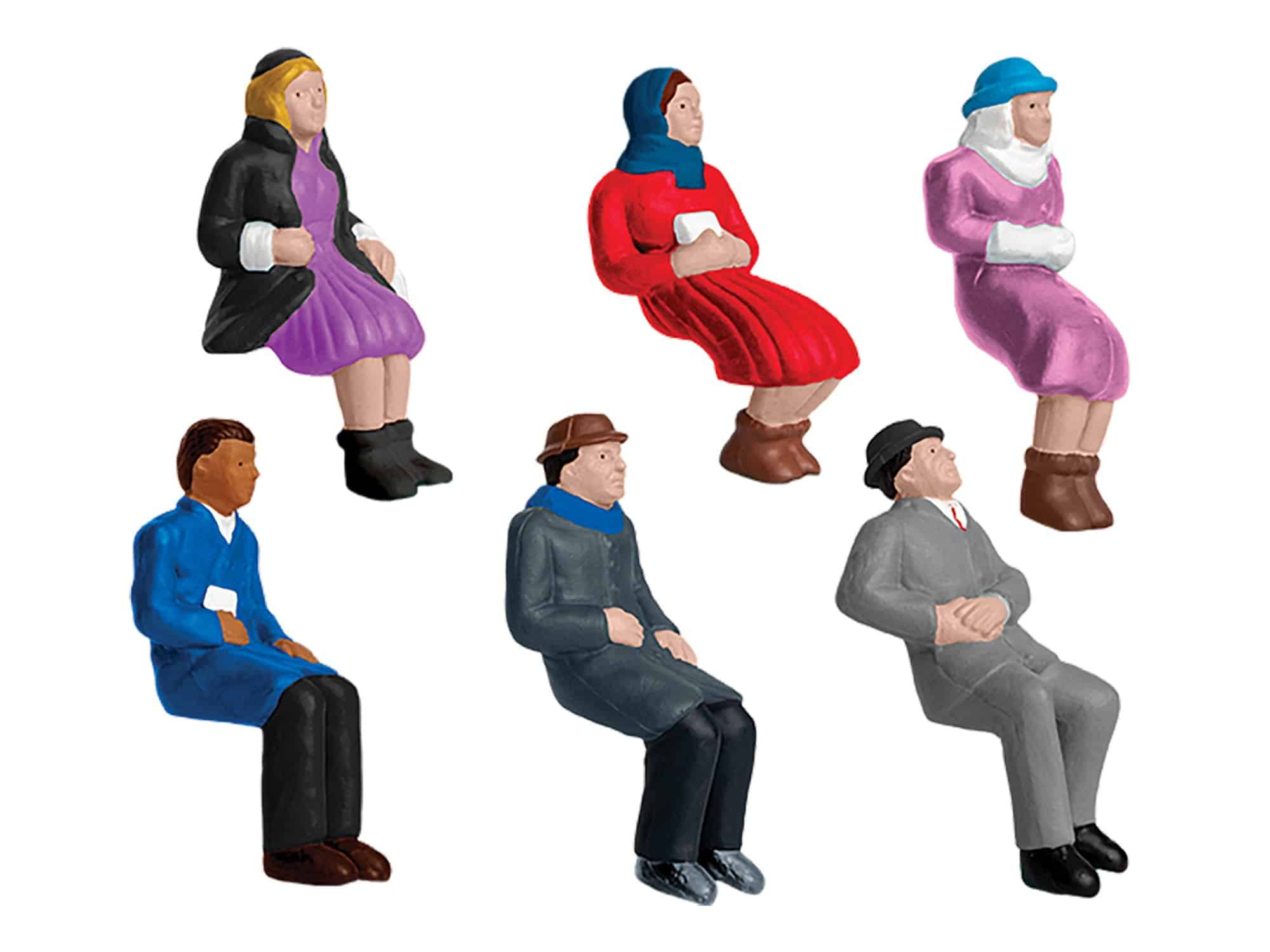 Lionel 1930220 - Sitting People (6-Pack) - Image 2