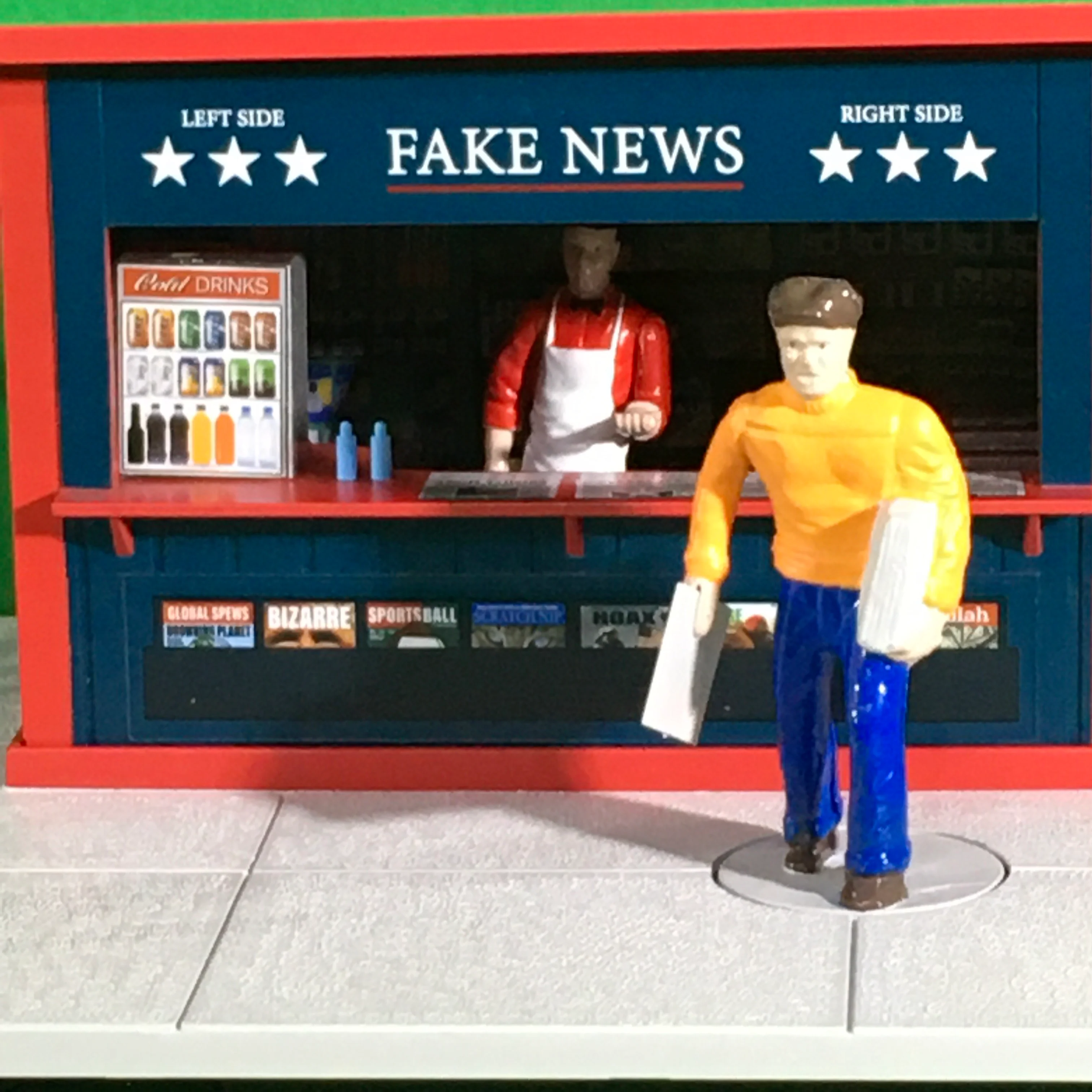 Lionel 2029240 - Fake News Stand - Image 4