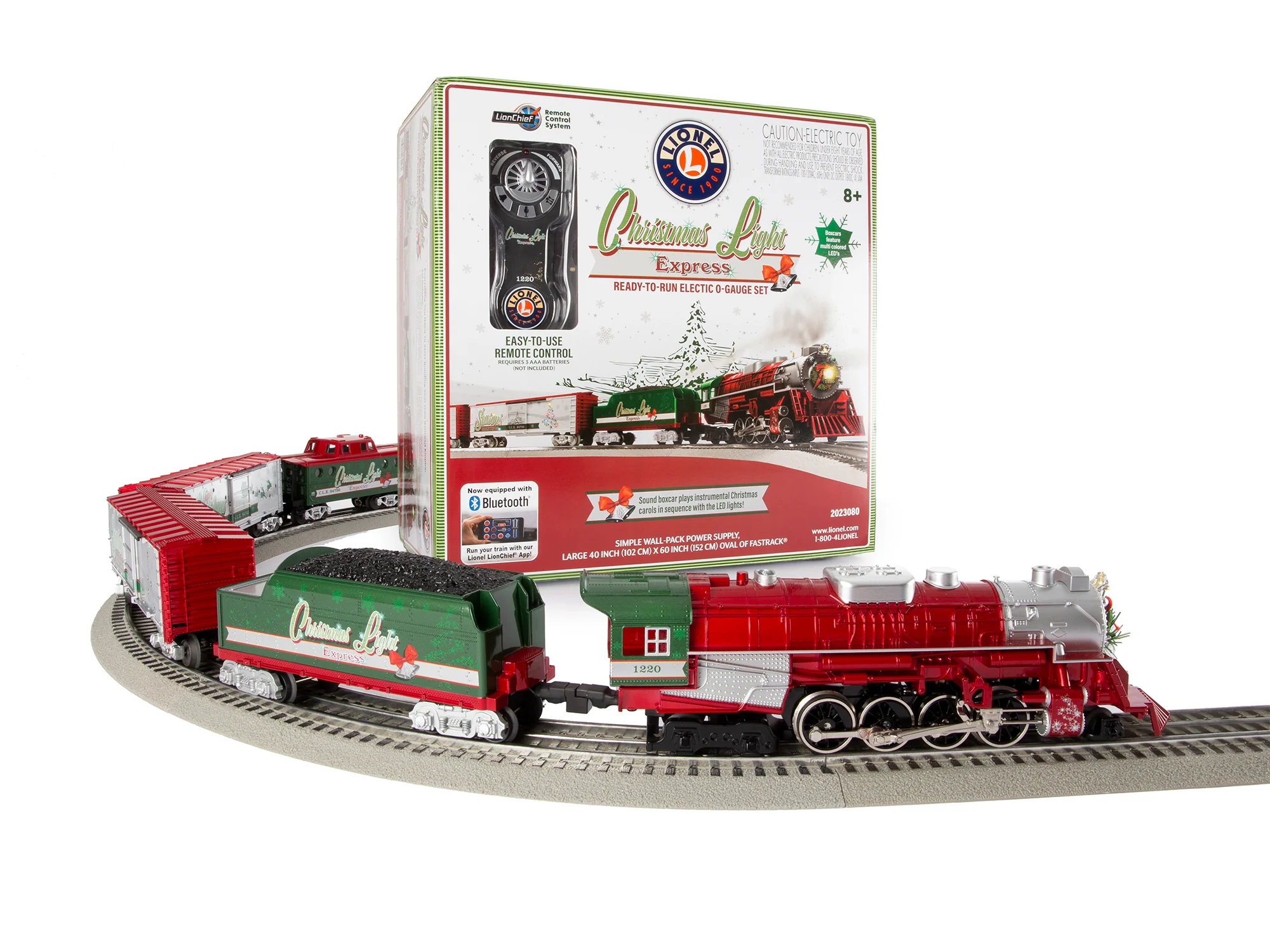 Lionel 2123100 - LionChief "Christmas Light Express" Freight Set w/ Bluetooth 5.0 - Image 3