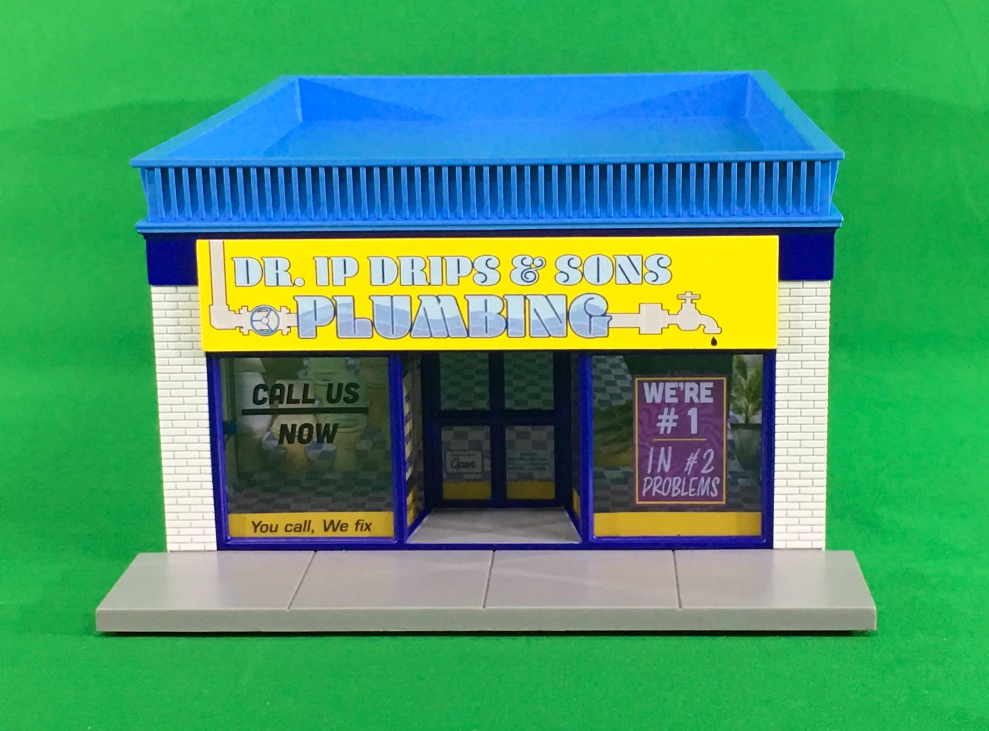 Lionel 2129140 - Building Store "Dr. IP Drips & Sons Plumbing" - Image 3