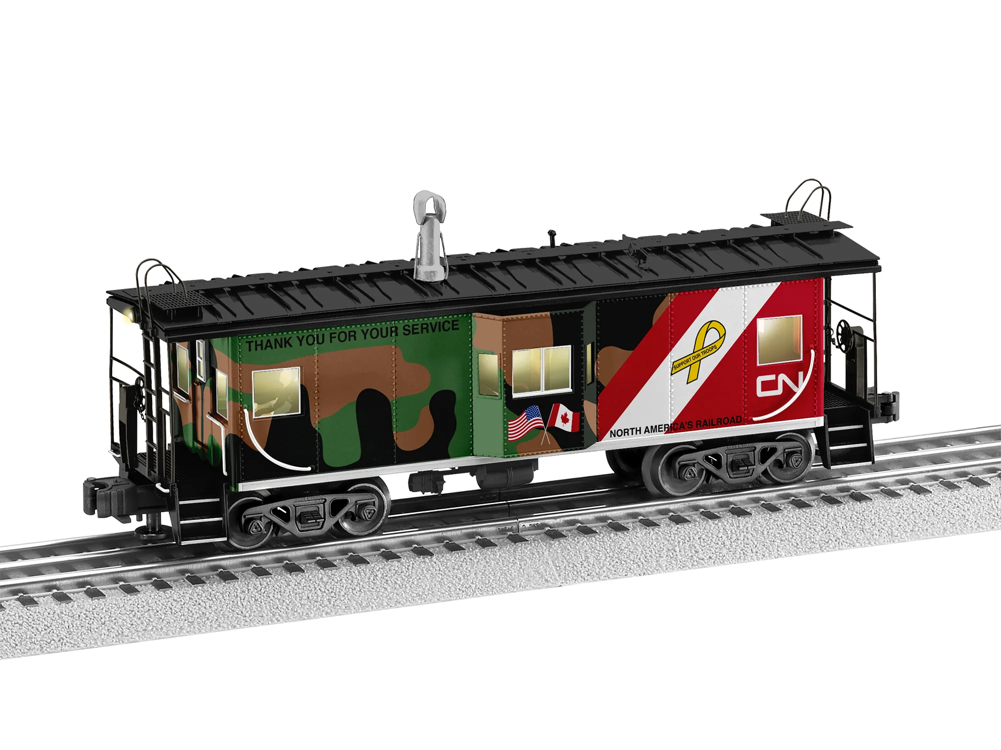 Lionel 2226790 - Bay Window Caboose "Canadian National" Veterans - Image 4
