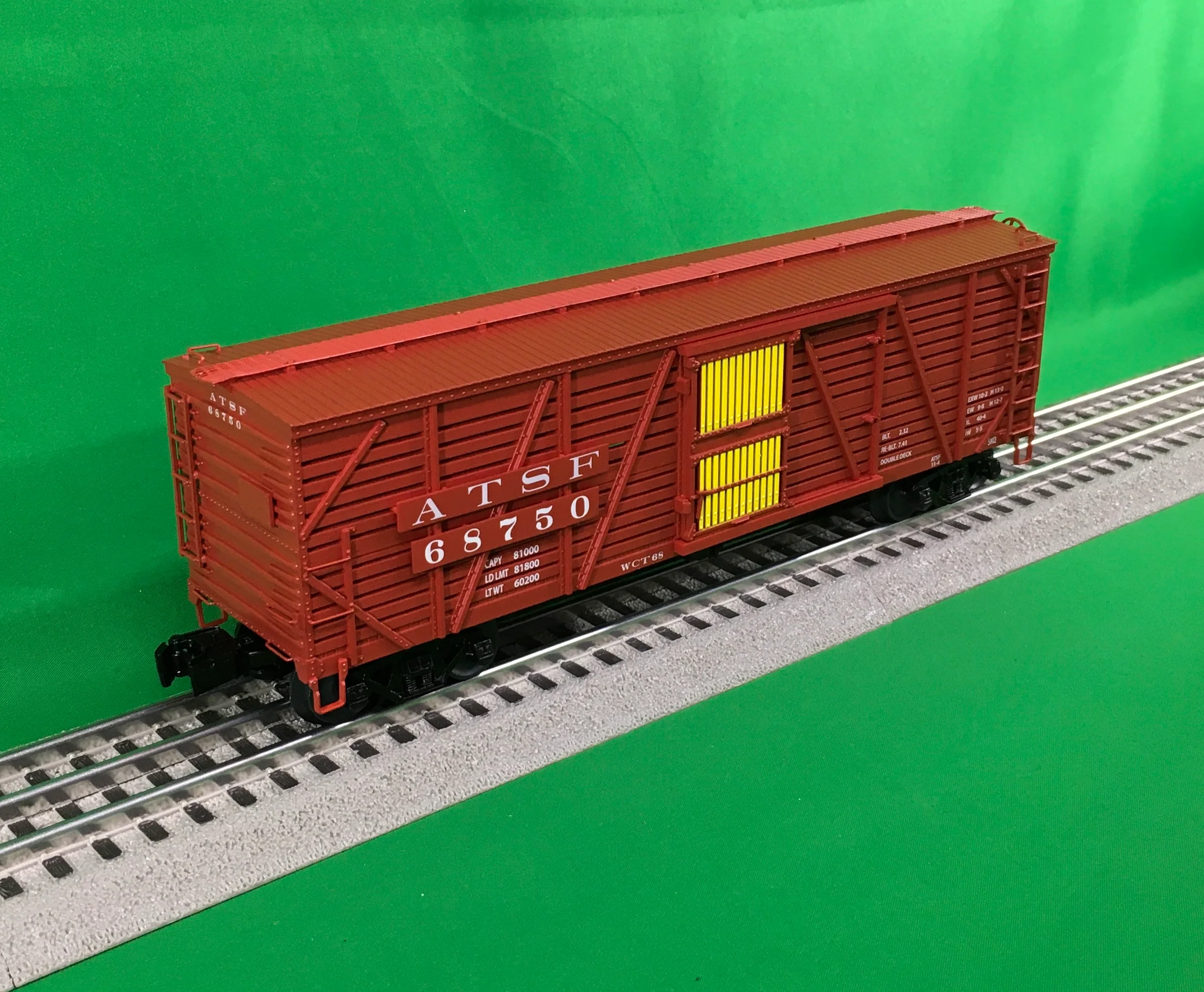 Lionel 2226870 - Vision Line Stock Car "Santa Fe" (3-Car) - Image 2